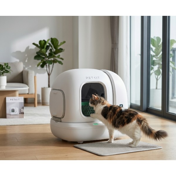 Фото - Смарт-лоток для животных PETKIT Pura Max 2 Self-Cleaning Cat Litter Box (P9902)